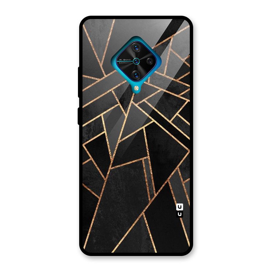 Sharp Tile Glass Back Case for Vivo S1 Pro
