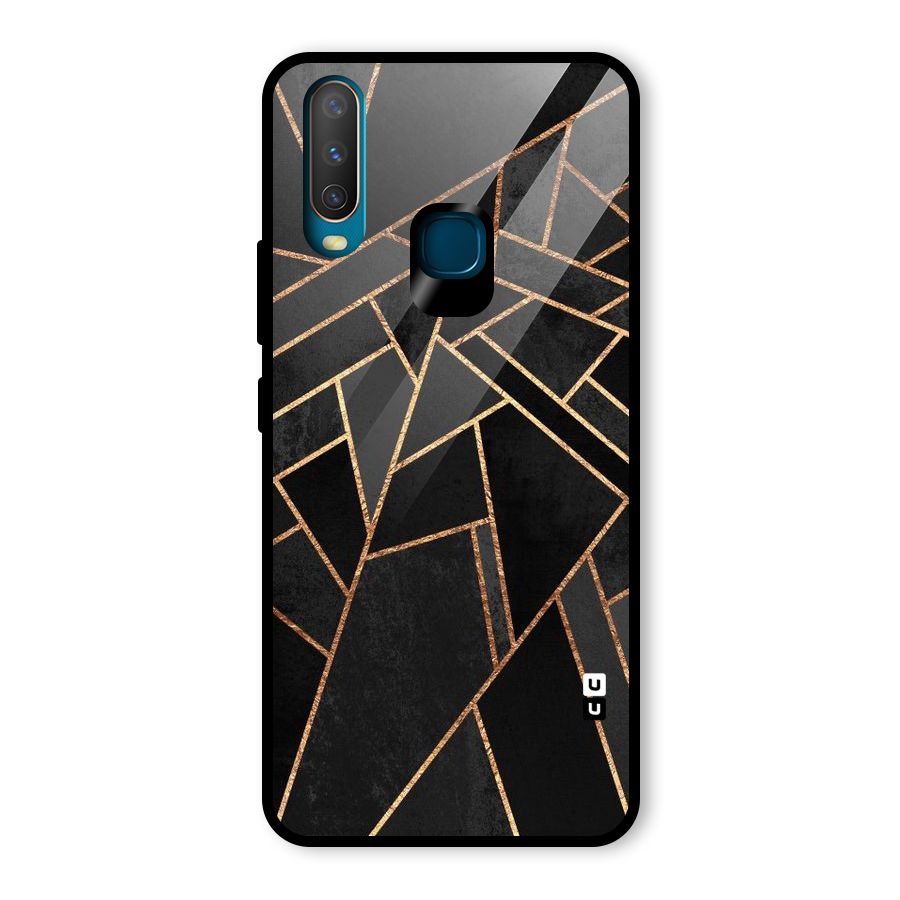 Sharp Tile Glass Back Case for Vivo U10