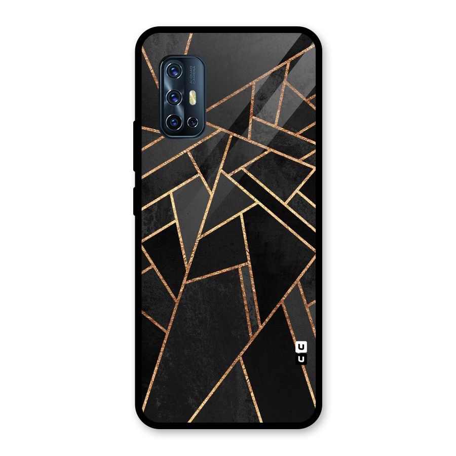 Sharp Tile Glass Back Case for Vivo V17