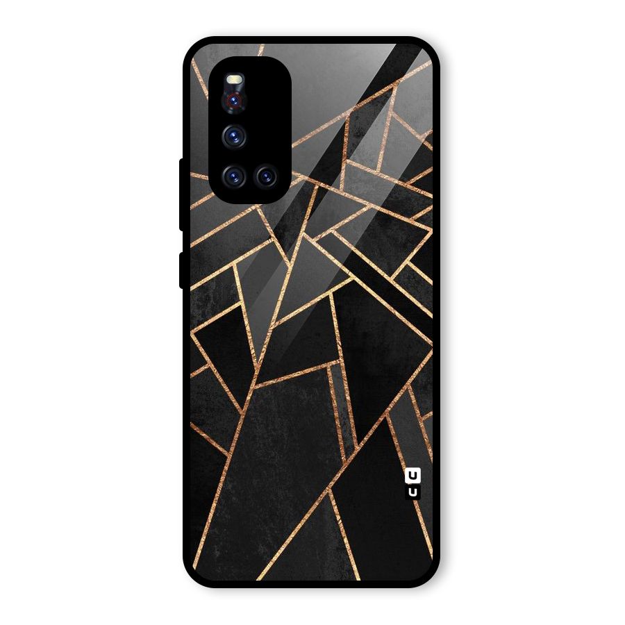 Sharp Tile Glass Back Case for Vivo V19