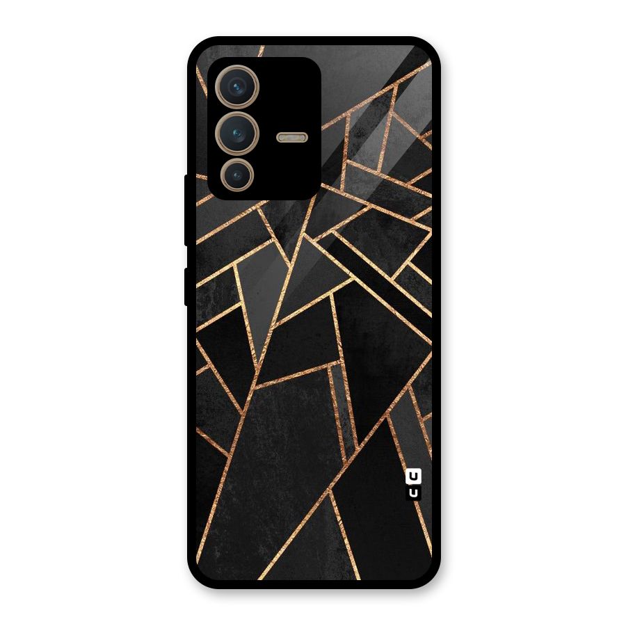 Sharp Tile Glass Back Case for Vivo V23 5G