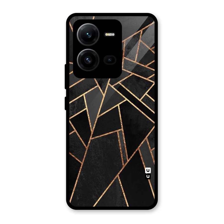 Sharp Tile Glass Back Case for Vivo V25