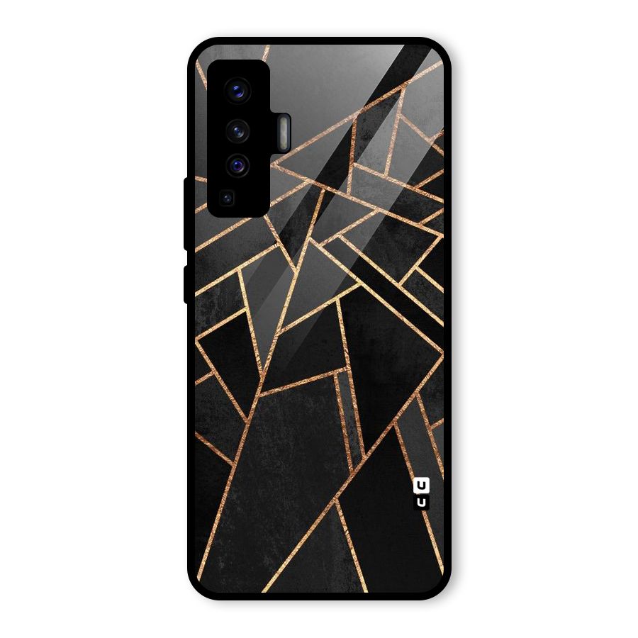 Sharp Tile Glass Back Case for Vivo X50