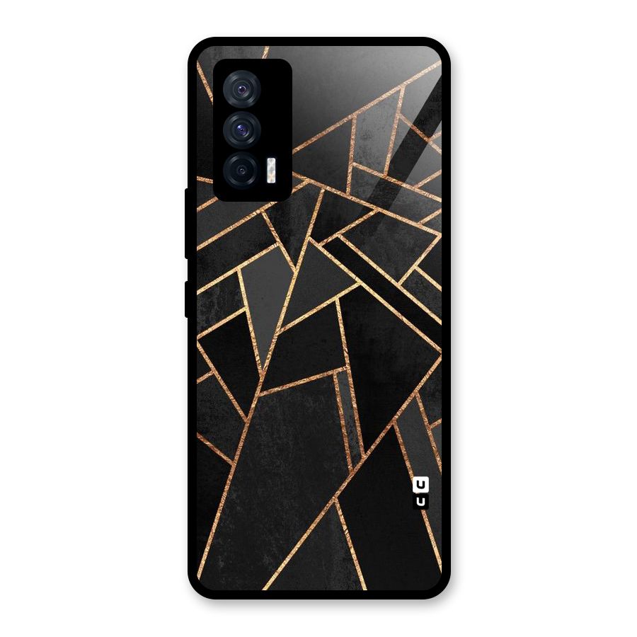 Sharp Tile Glass Back Case for Vivo iQOO 7 5G
