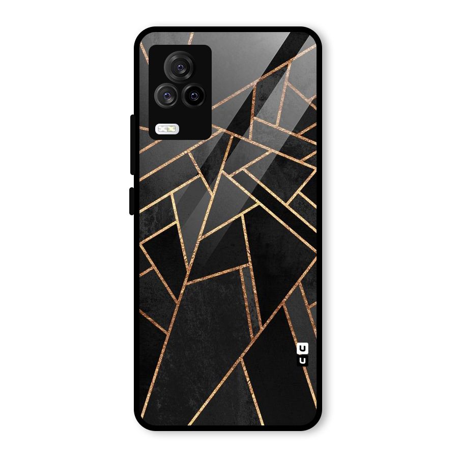Sharp Tile Glass Back Case for Vivo iQOO 7 Legend 5G