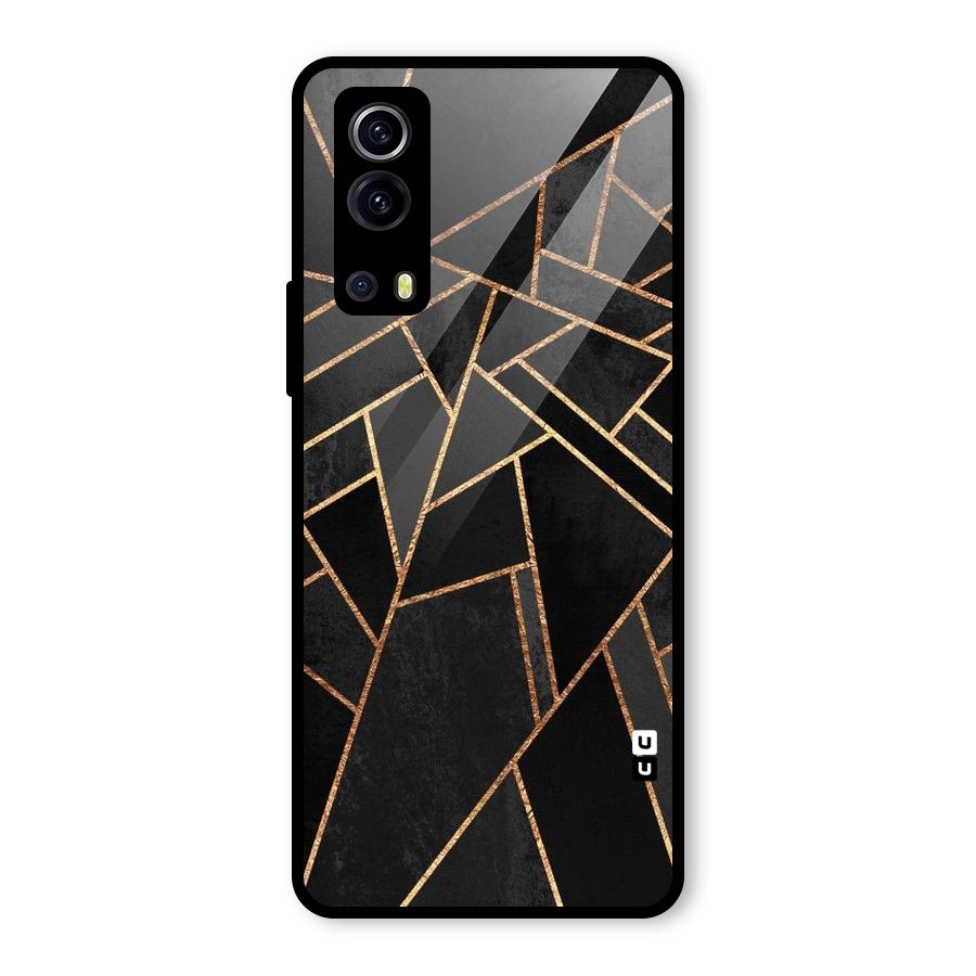 Sharp Tile Glass Back Case for Vivo iQOO Z3