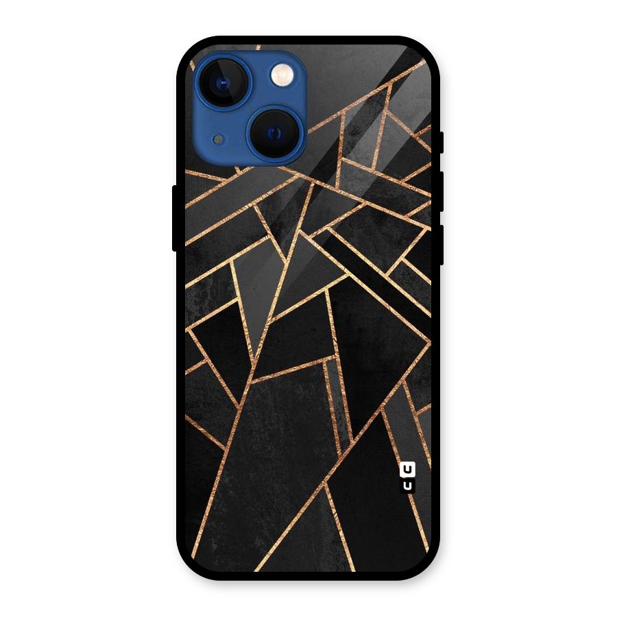 Sharp Tile Glass Back Case for iPhone 13 Mini