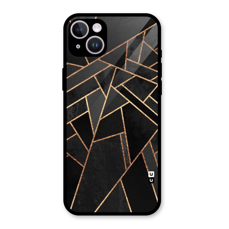Sharp Tile Glass Back Case for iPhone 14 Plus