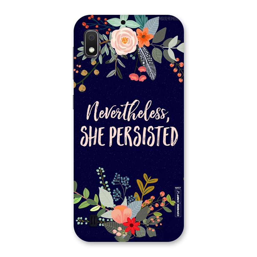 She Persisted Back Case for Galaxy A10