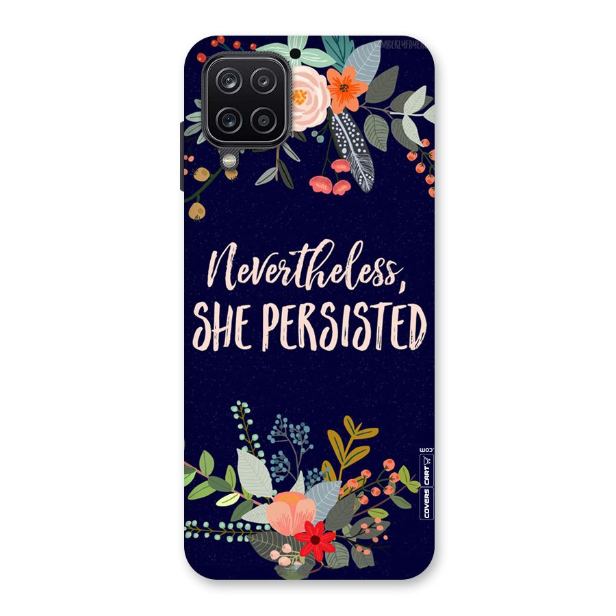 She Persisted Back Case for Galaxy A12