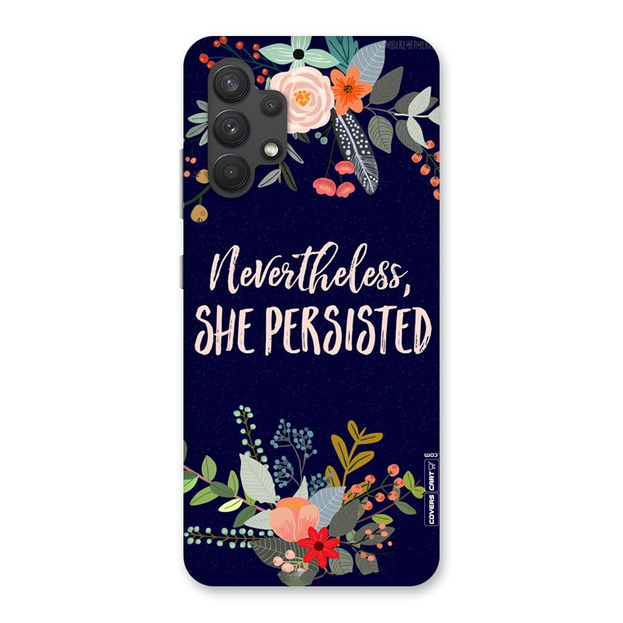 She Persisted Back Case for Galaxy A32