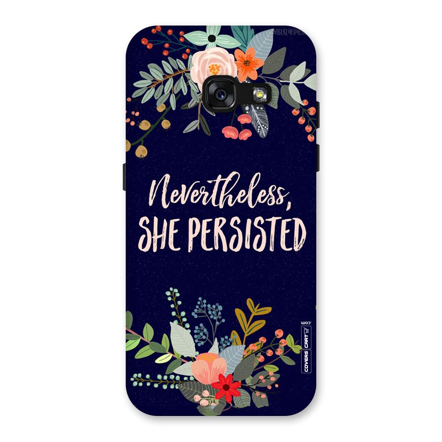 She Persisted Back Case for Galaxy A3 (2017)