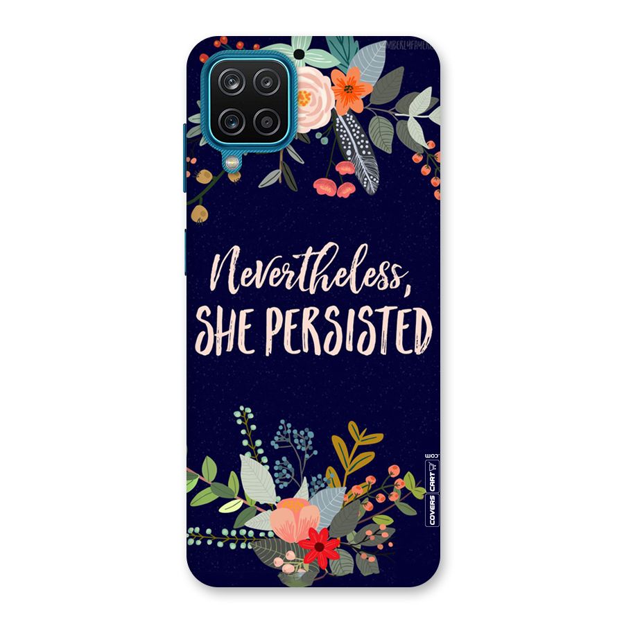 She Persisted Back Case for Galaxy M12