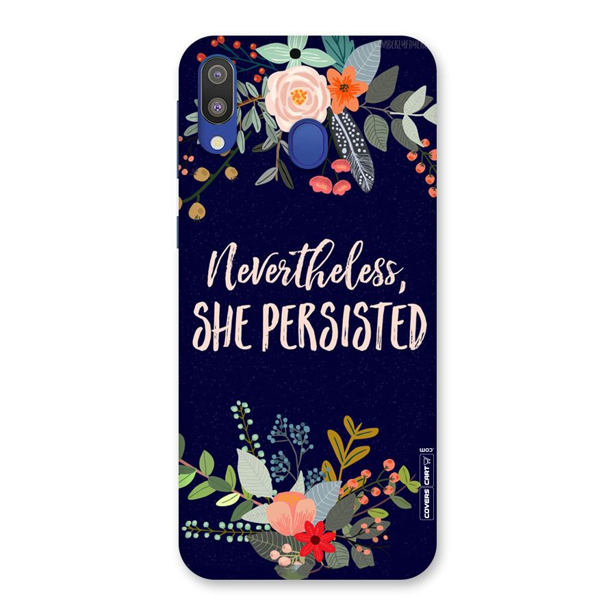 She Persisted Back Case for Galaxy M20