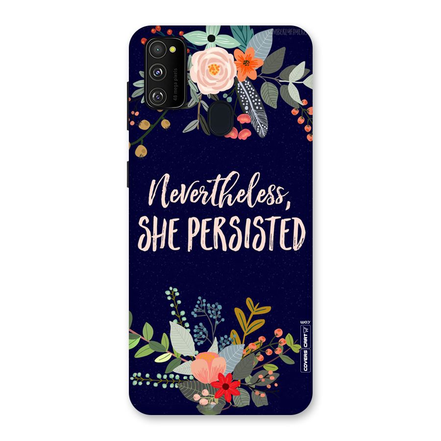 She Persisted Back Case for Galaxy M30s