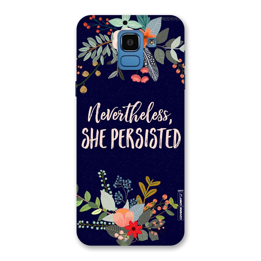 She Persisted Back Case for Galaxy On6