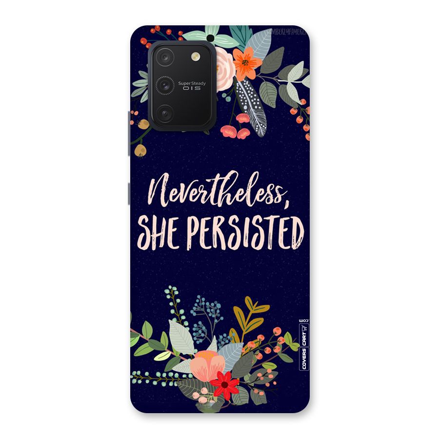 She Persisted Back Case for Galaxy S10 Lite