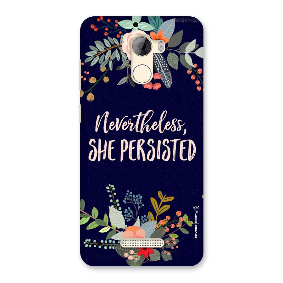 She Persisted Back Case for Gionee A1 LIte