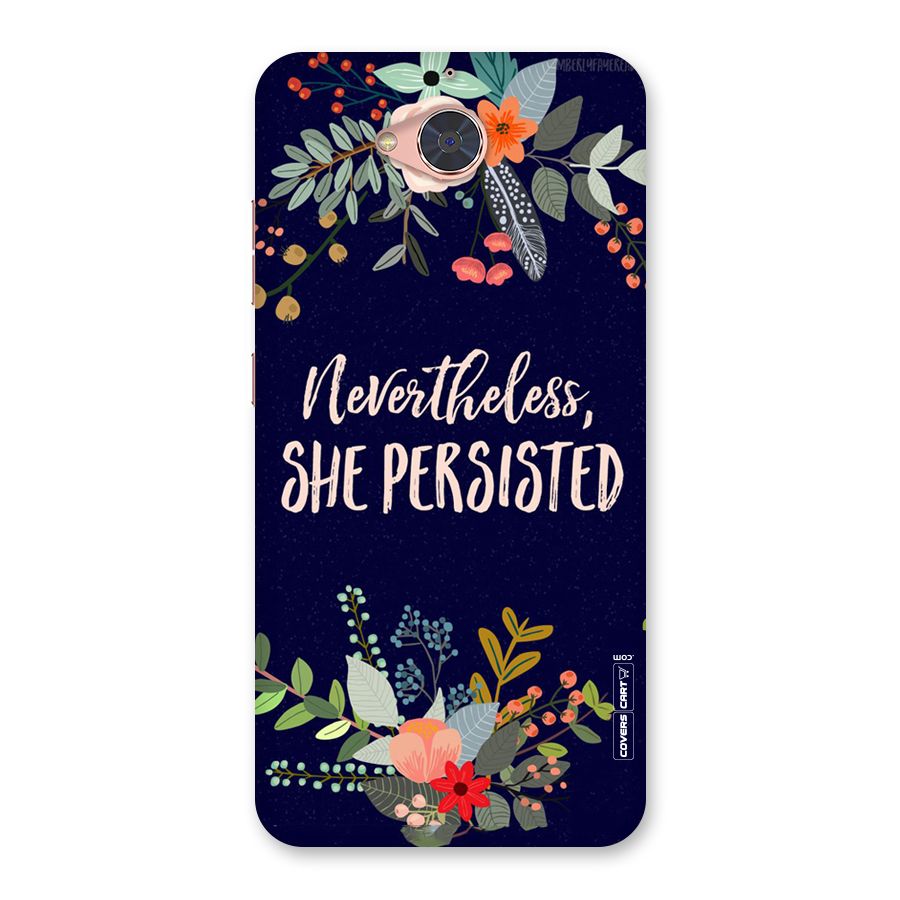 She Persisted Back Case for Gionee S6 Pro