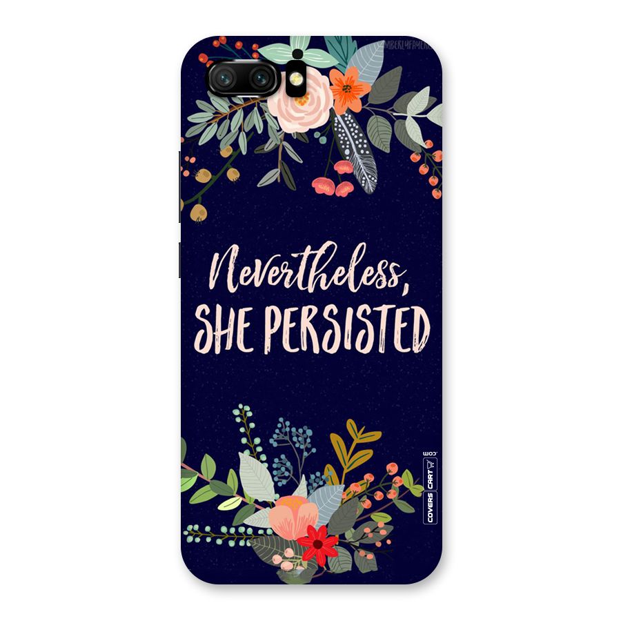 She Persisted Back Case for Honor 10