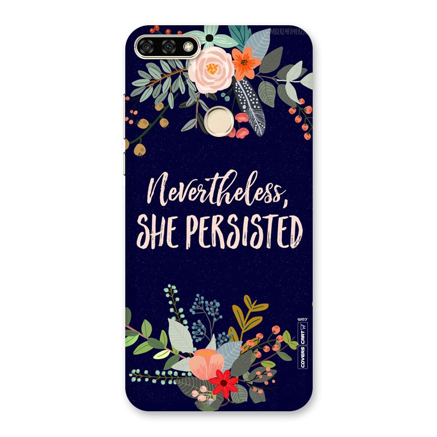 She Persisted Back Case for Honor 7A