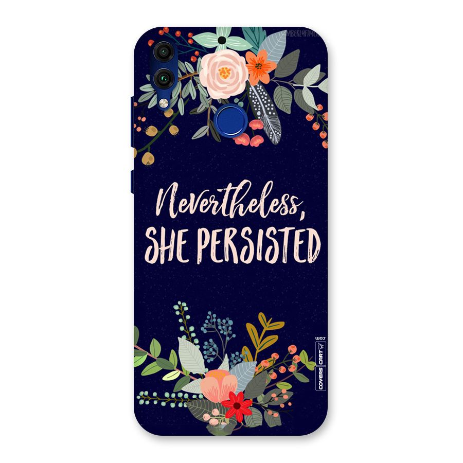 She Persisted Back Case for Honor 8C