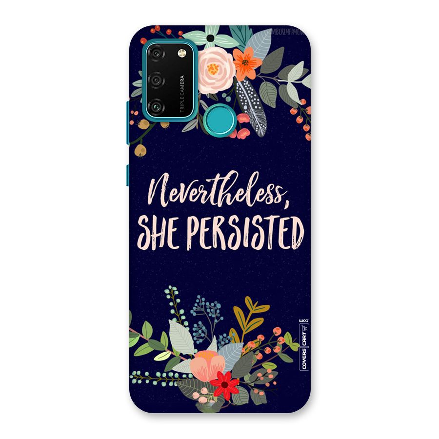 She Persisted Back Case for Honor 9A