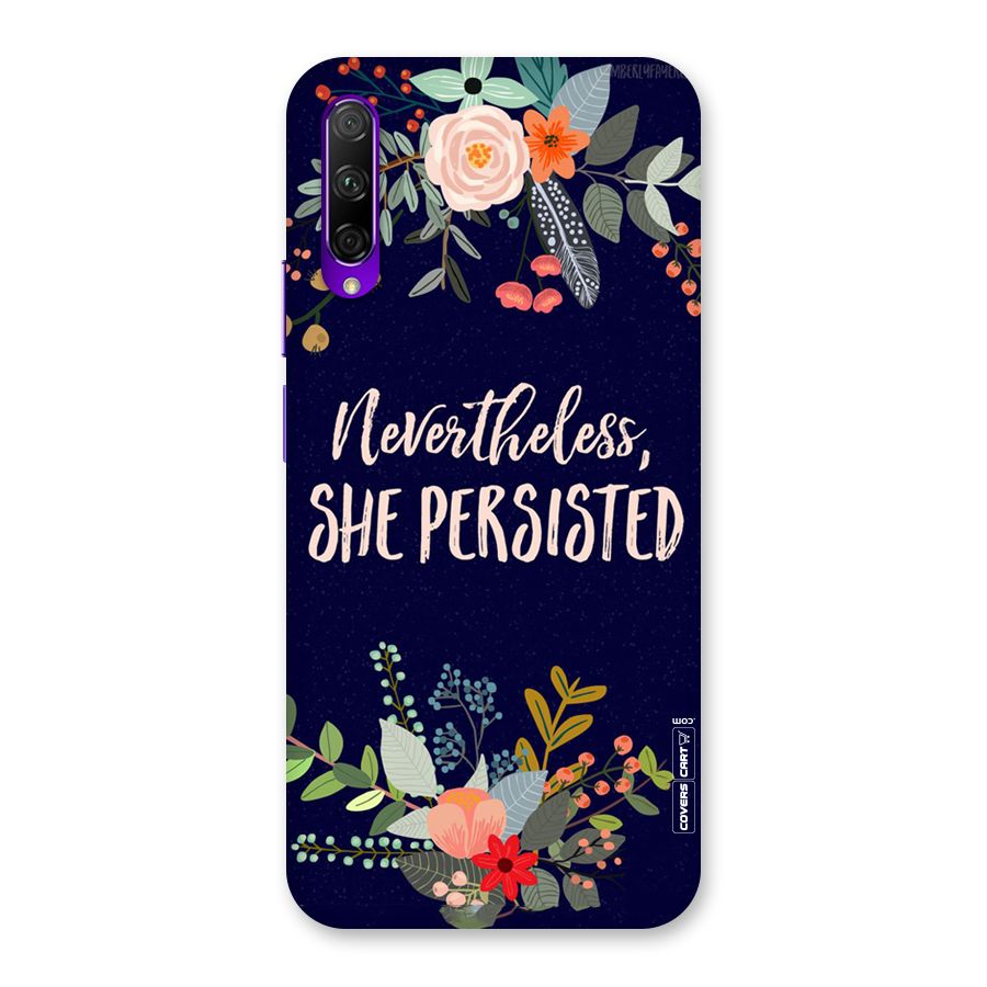 She Persisted Back Case for Honor 9X Pro