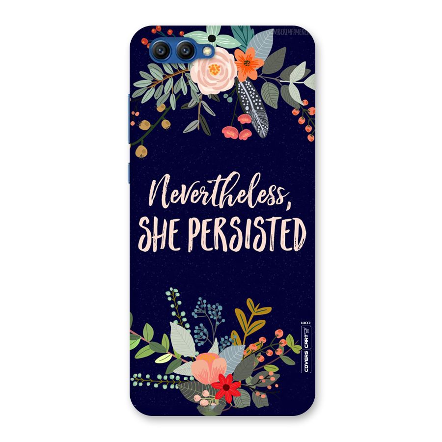 She Persisted Back Case for Honor View 10