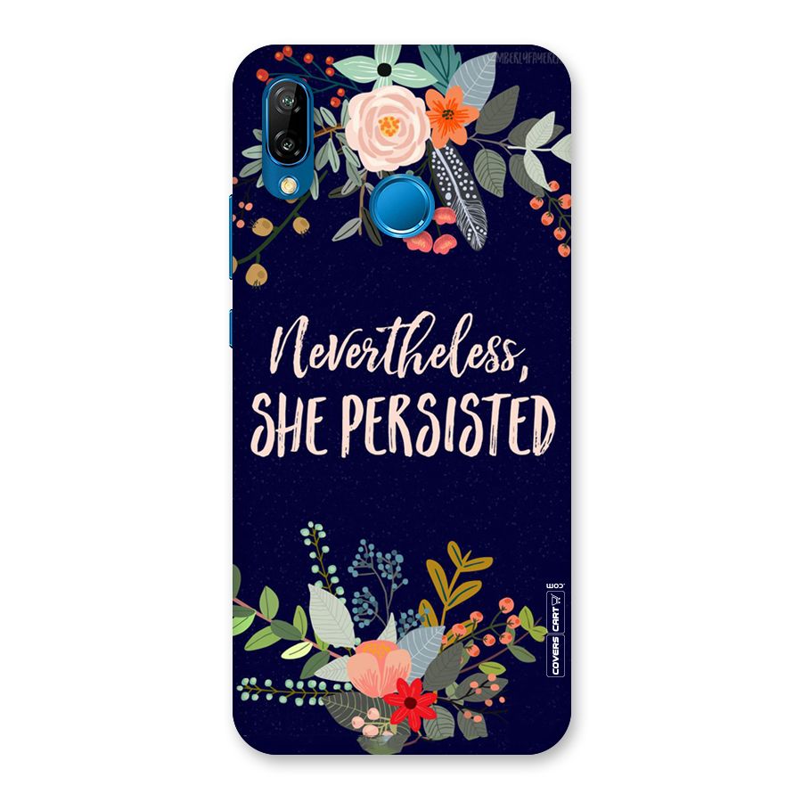 She Persisted Back Case for Huawei P20 Lite