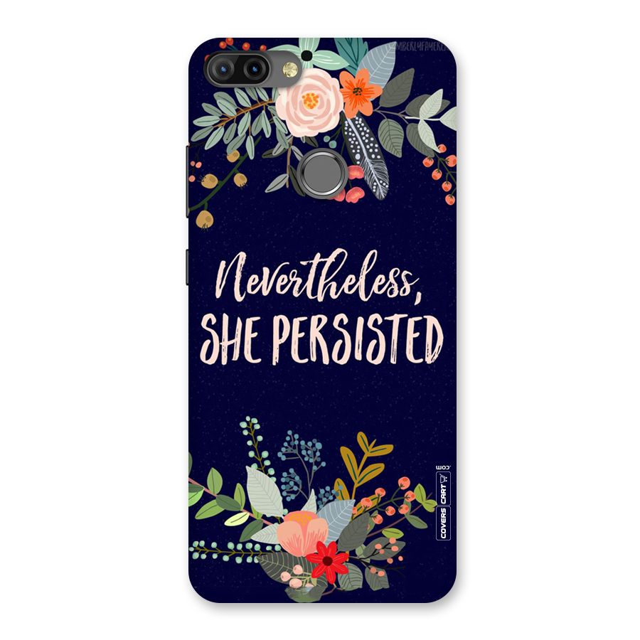 She Persisted Back Case for Infinix Hot 6 Pro