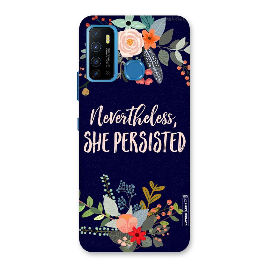 She Persisted Back Case for Infinix Hot 9