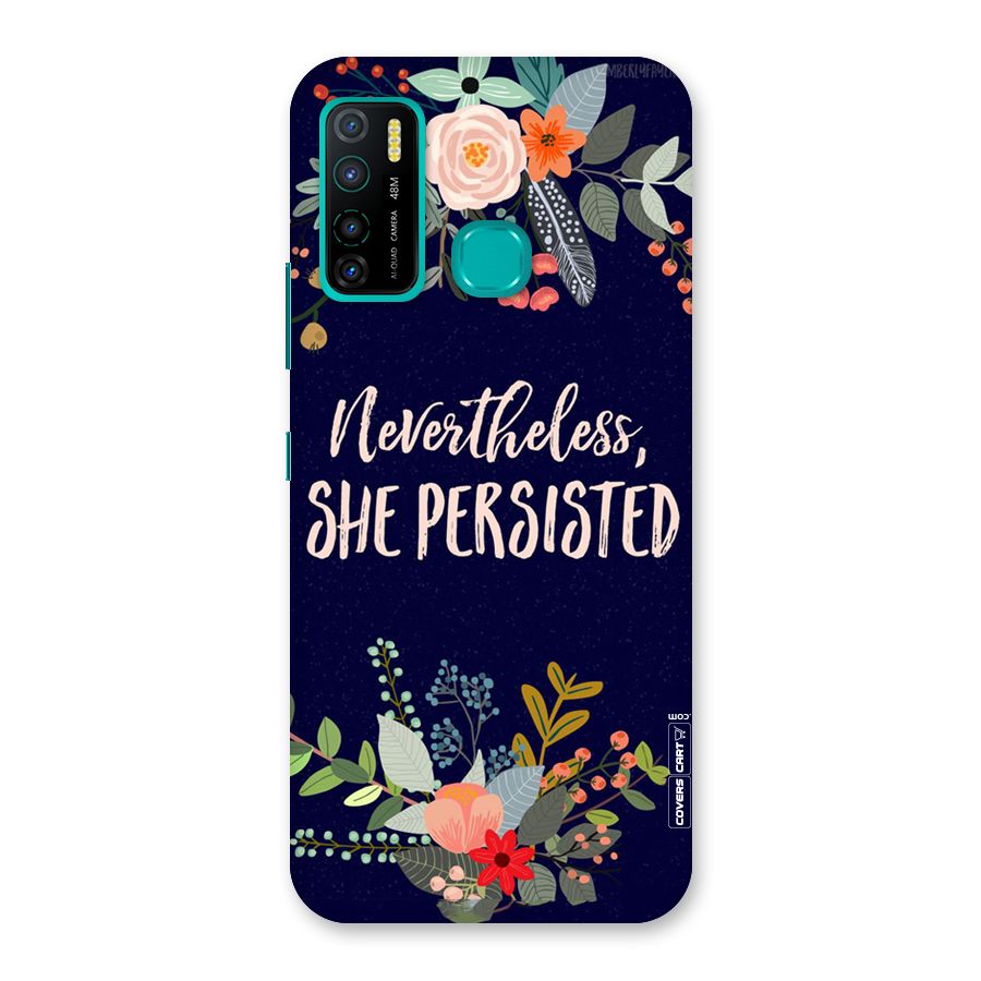 She Persisted Back Case for Infinix Hot 9 Pro