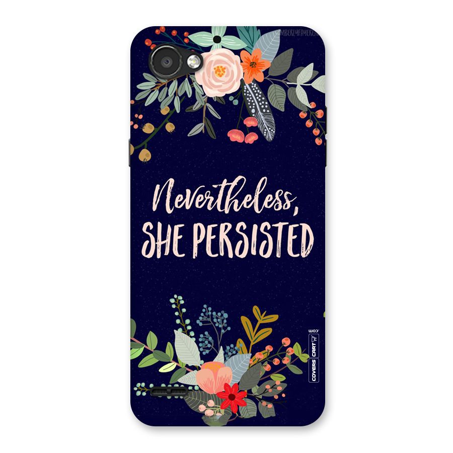She Persisted Back Case for LG Q6