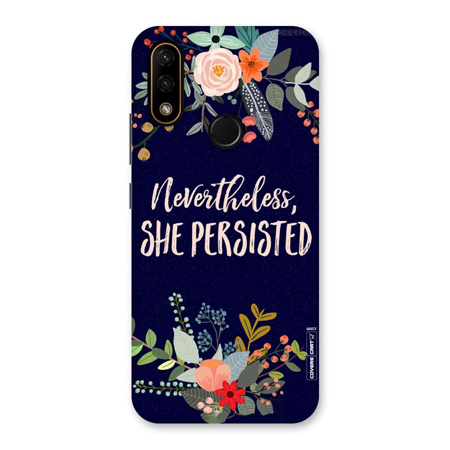 She Persisted Back Case for Lenovo A6 Note