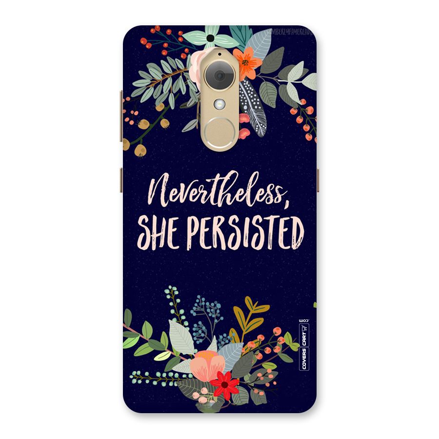 She Persisted Back Case for Lenovo K8
