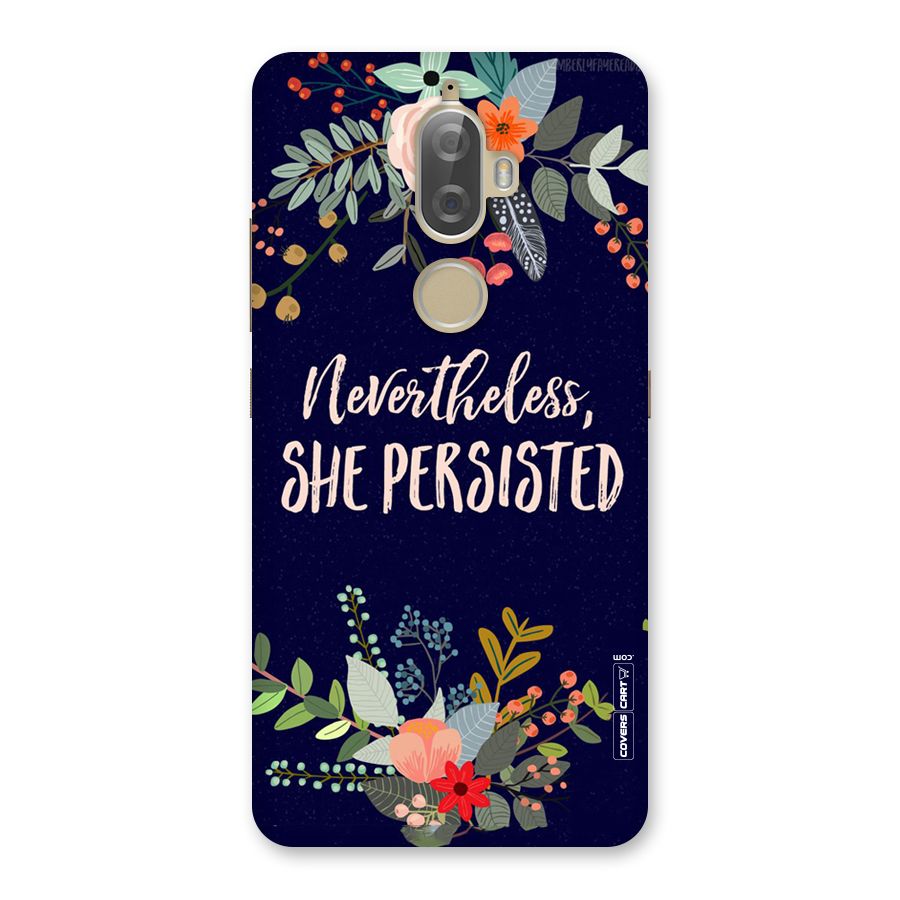 She Persisted Back Case for Lenovo K8 Plus