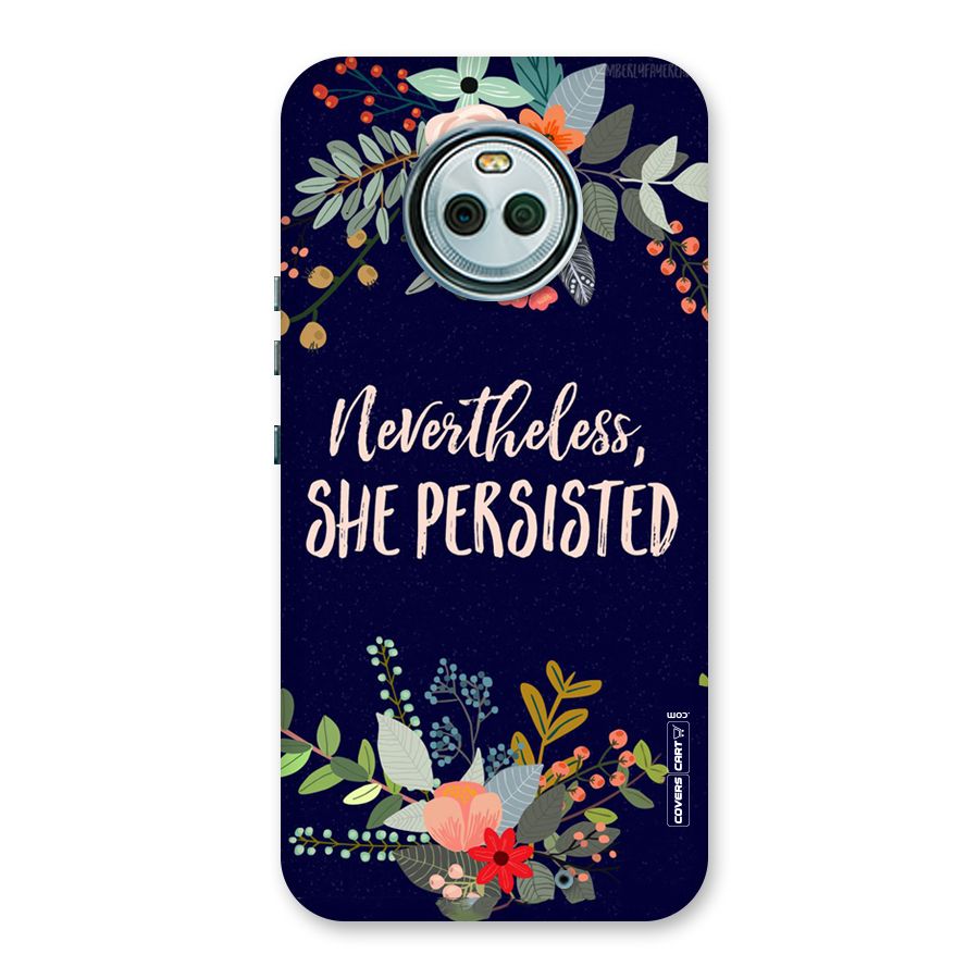 She Persisted Back Case for Moto X4