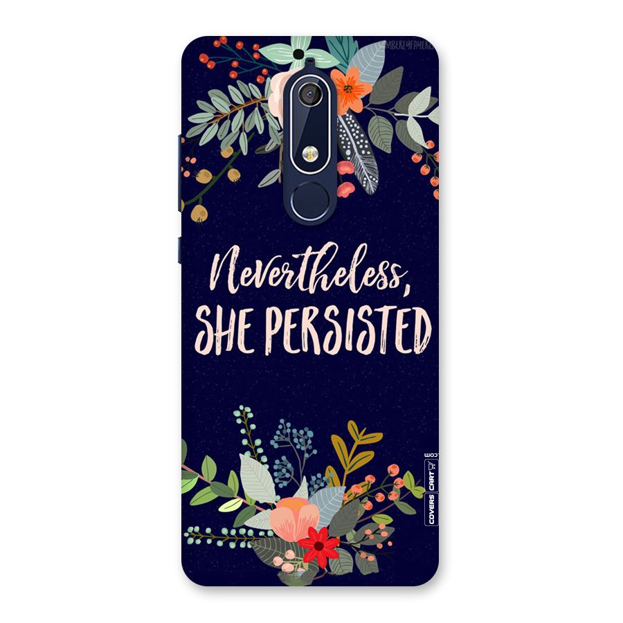 She Persisted Back Case for Nokia 5.1