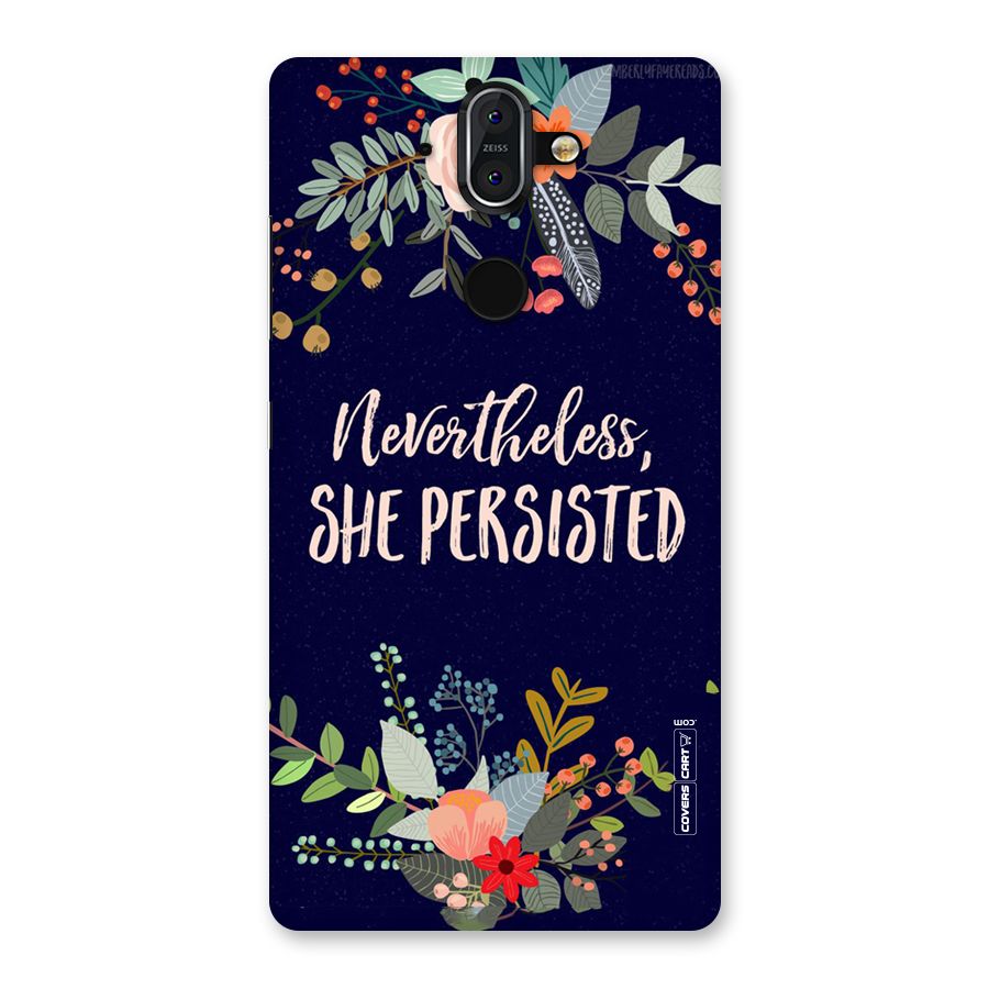 She Persisted Back Case for Nokia 8 Sirocco