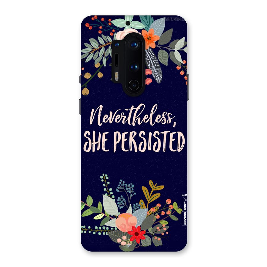 She Persisted Back Case for OnePlus 8 Pro