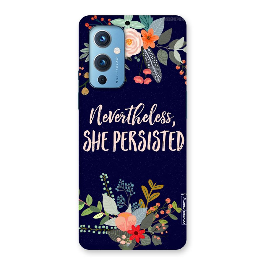 She Persisted Back Case for OnePlus 9