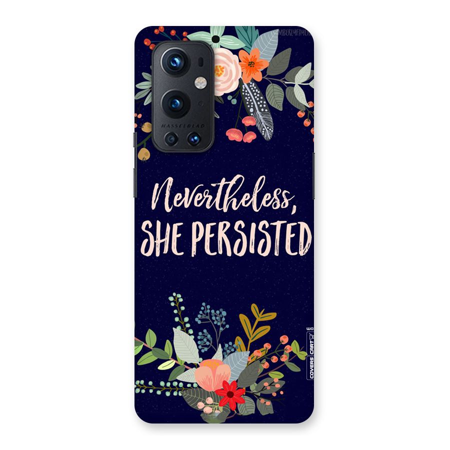 She Persisted Back Case for OnePlus 9 Pro