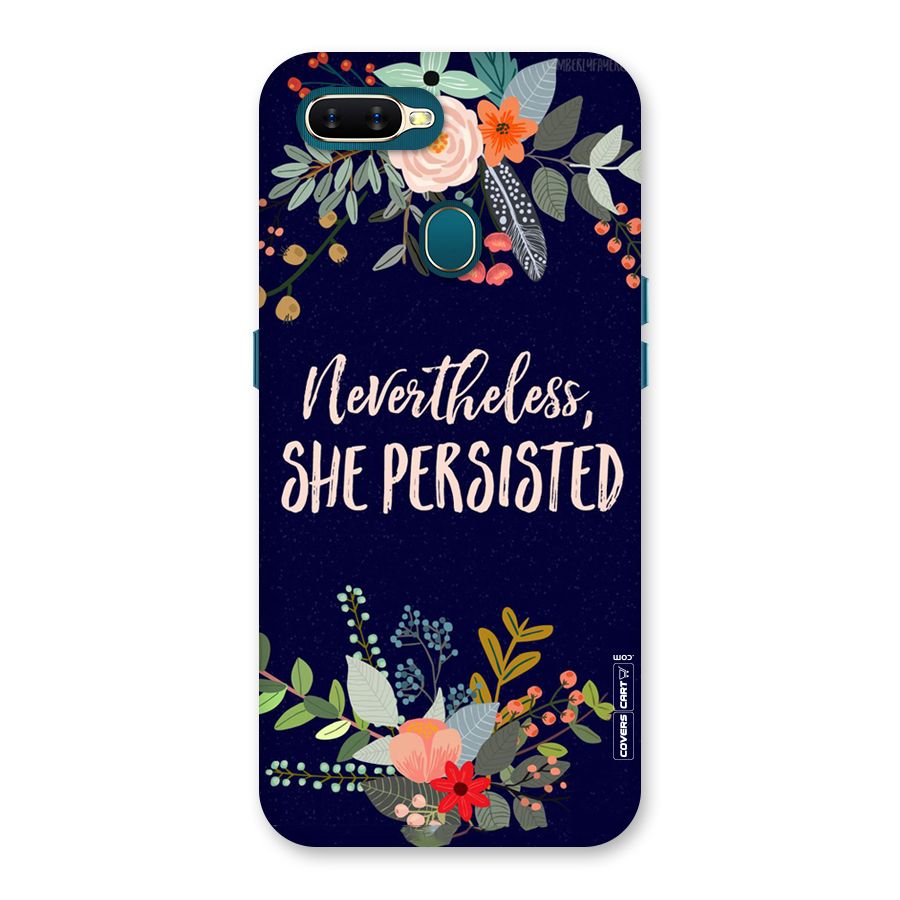She Persisted Back Case for Oppo A11k