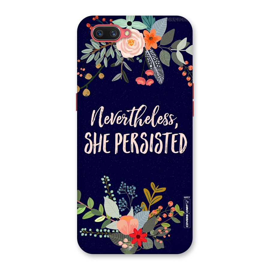 She Persisted Back Case for Oppo A3s