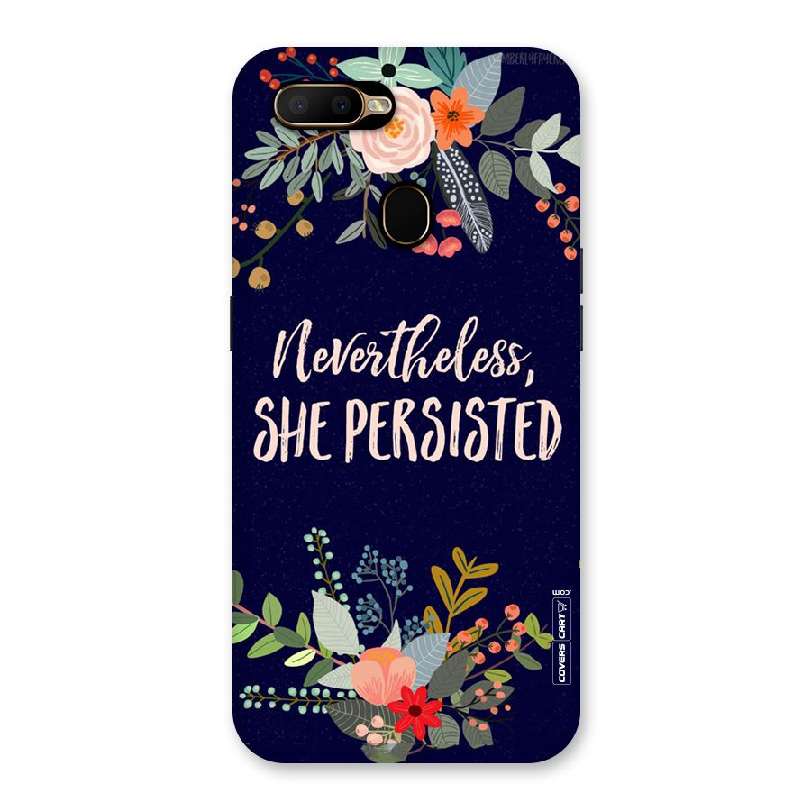 She Persisted Back Case for Oppo A5s