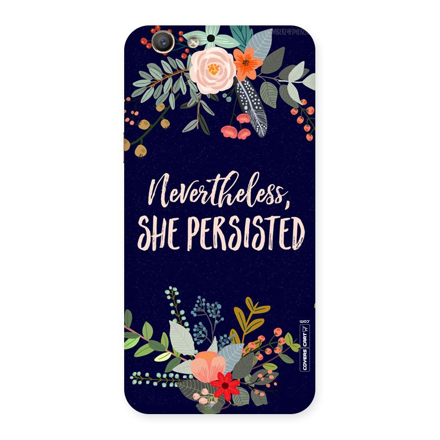 She Persisted Back Case for Oppo F1s