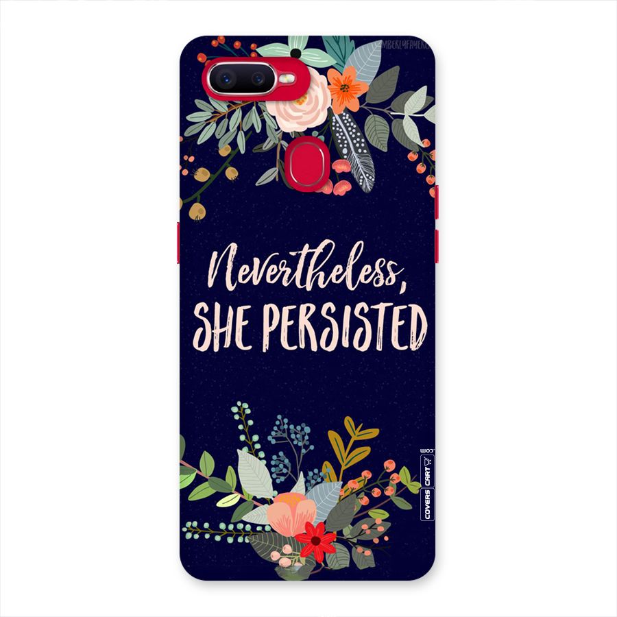 She Persisted Back Case for Oppo F9 Pro