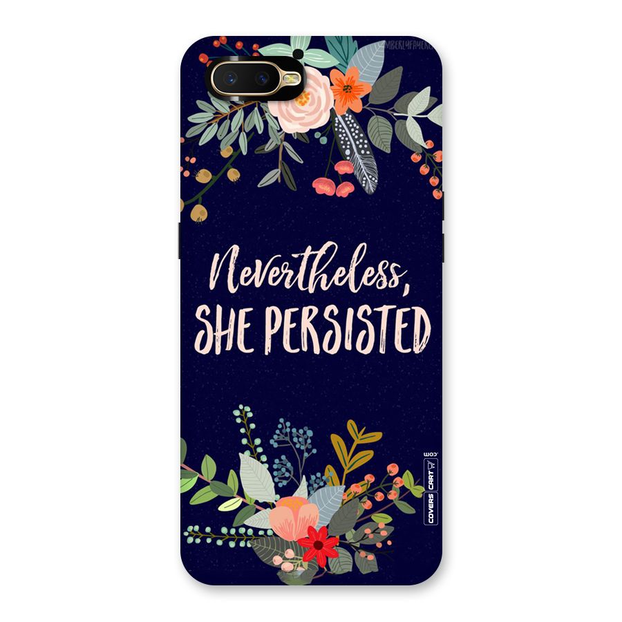 She Persisted Back Case for Oppo K1