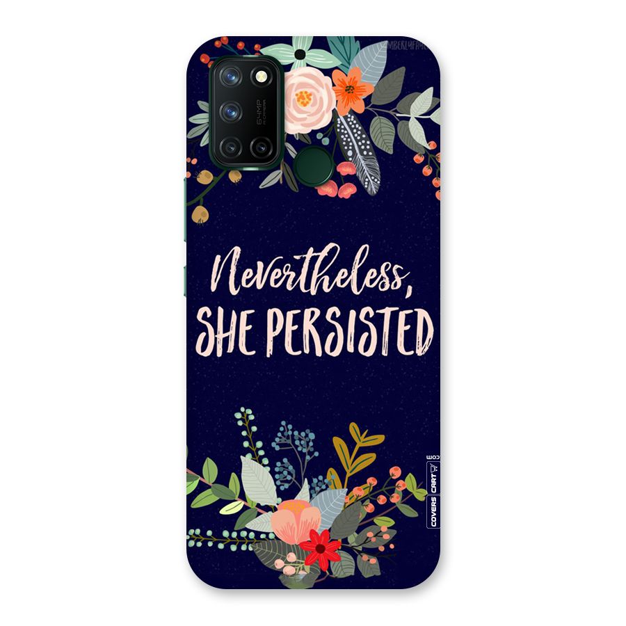 She Persisted Back Case for Realme 7i
